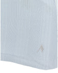 The Attico The Attico Logo Ribbed Top