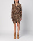 Isabel Marant ISABEL MARANT Leopard print dress in silk blend