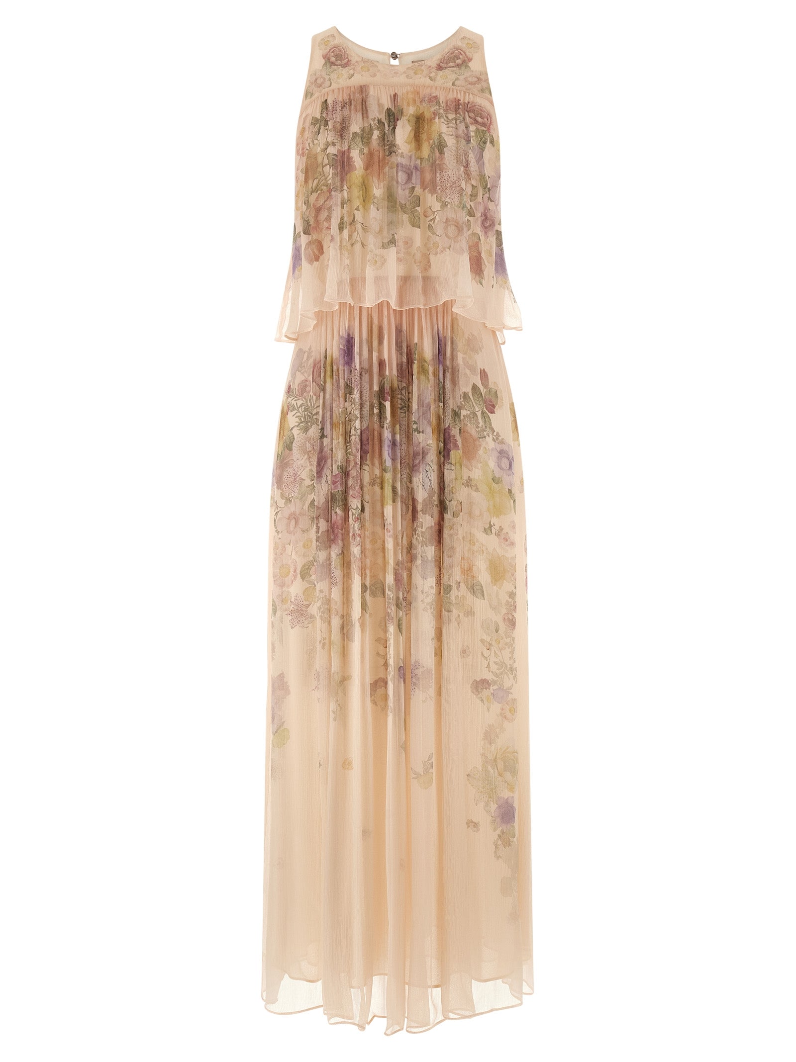 Twin Set Twin Set Floral Ruffle Dress