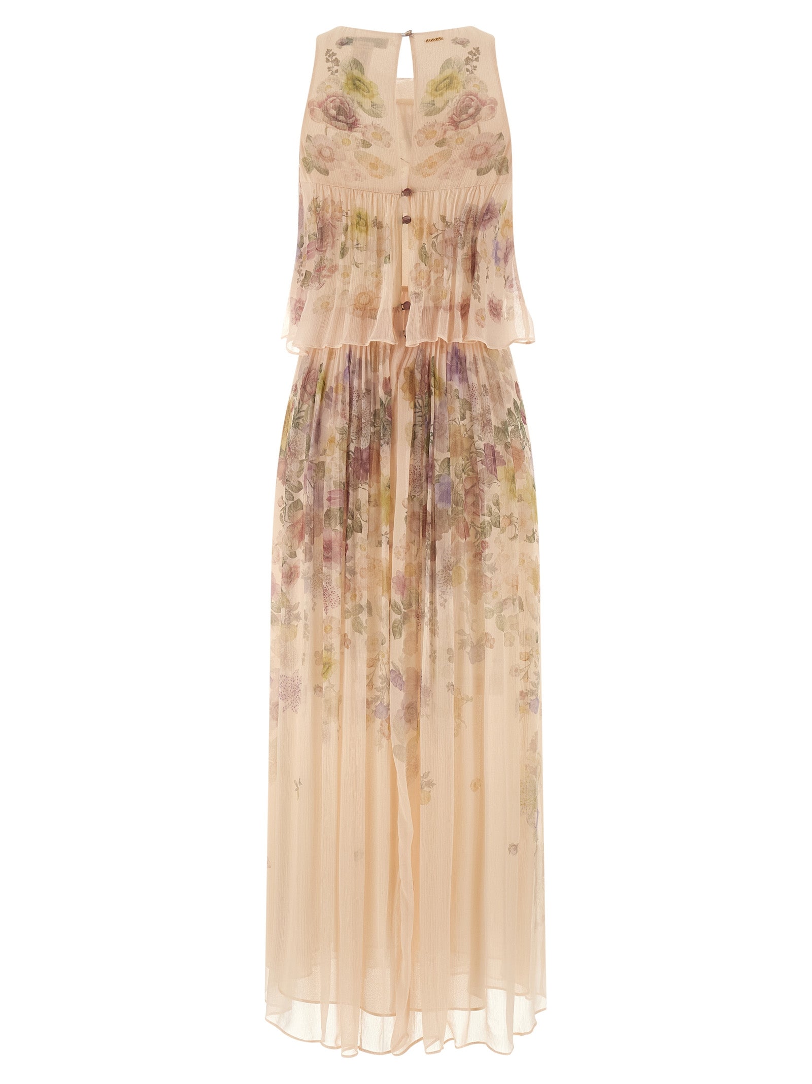 Twin Set Twin Set Floral Ruffle Dress