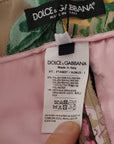 Dolce & Gabbana Floral High-Waist Dress Pants