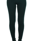 Dolce & Gabbana Emerald Treasure High Waist Cashmere Pants