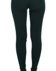 Dolce & Gabbana Emerald Treasure High Waist Cashmere Pants