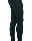 Dolce & Gabbana Emerald Treasure High Waist Cashmere Pants