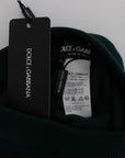Dolce & Gabbana Emerald Treasure High Waist Cashmere Pants