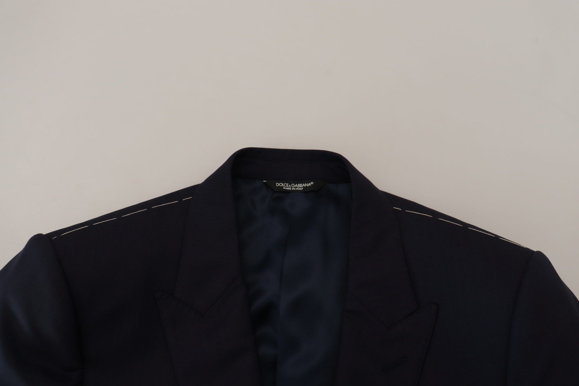 Dolce &amp; Gabbana Elegant Single Breasted Wool Silk Blazer
