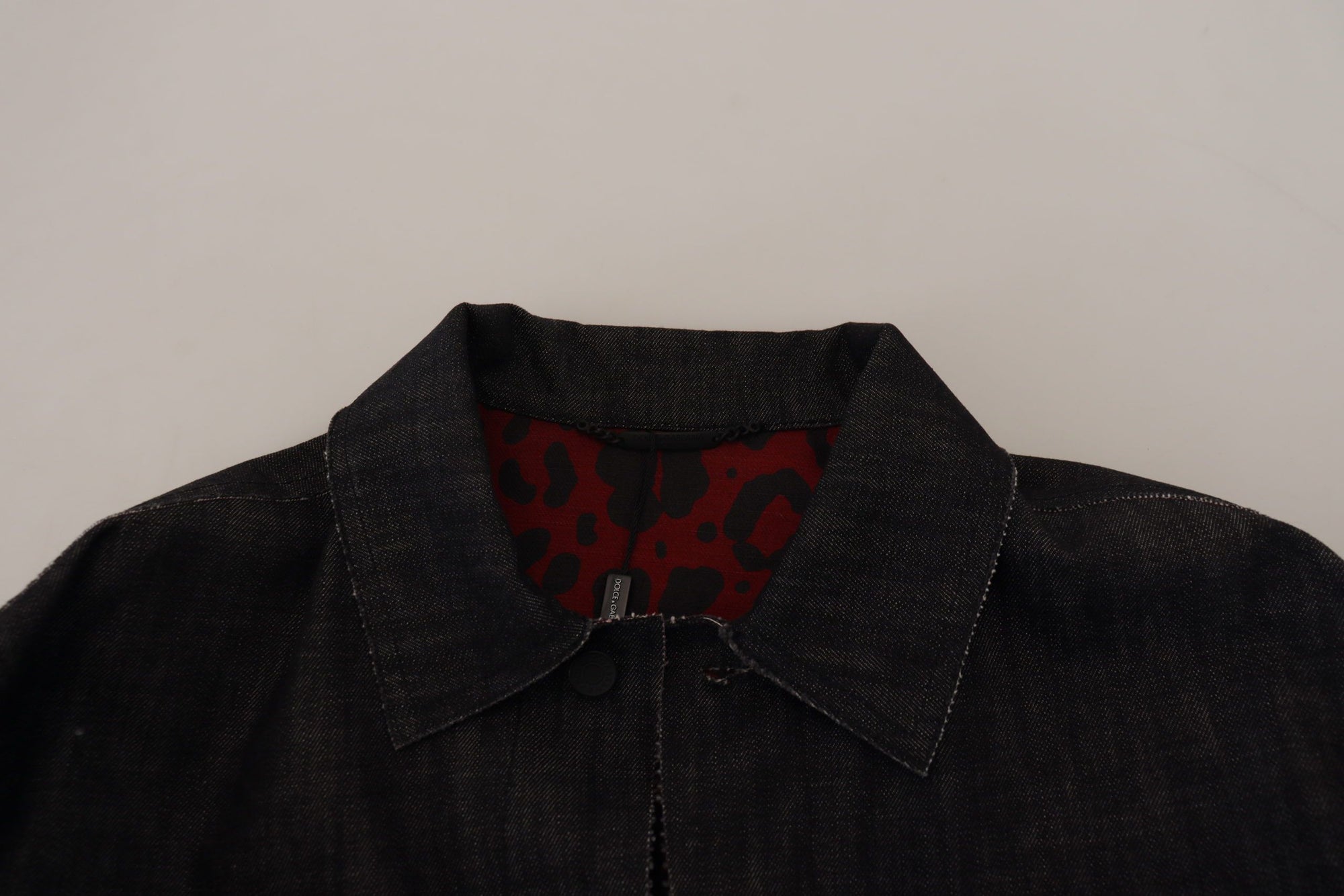 Dolce &amp; Gabbana Elegant Black Denim Jacket
