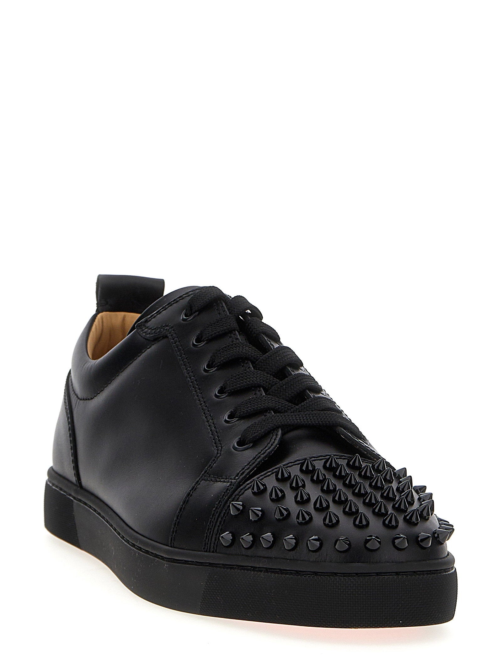 Christian Louboutin Christian Louboutin Louis Junior Spikes Flat Sneakers