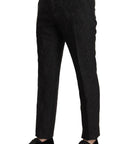 Dolce & Gabbana Glittering Black Martini Suit Set