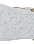Dolce & Gabbana Queen Crown Chic Leather Sneakers