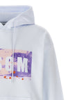 Msgm Msgm Camo Season Box Logo Hoodie