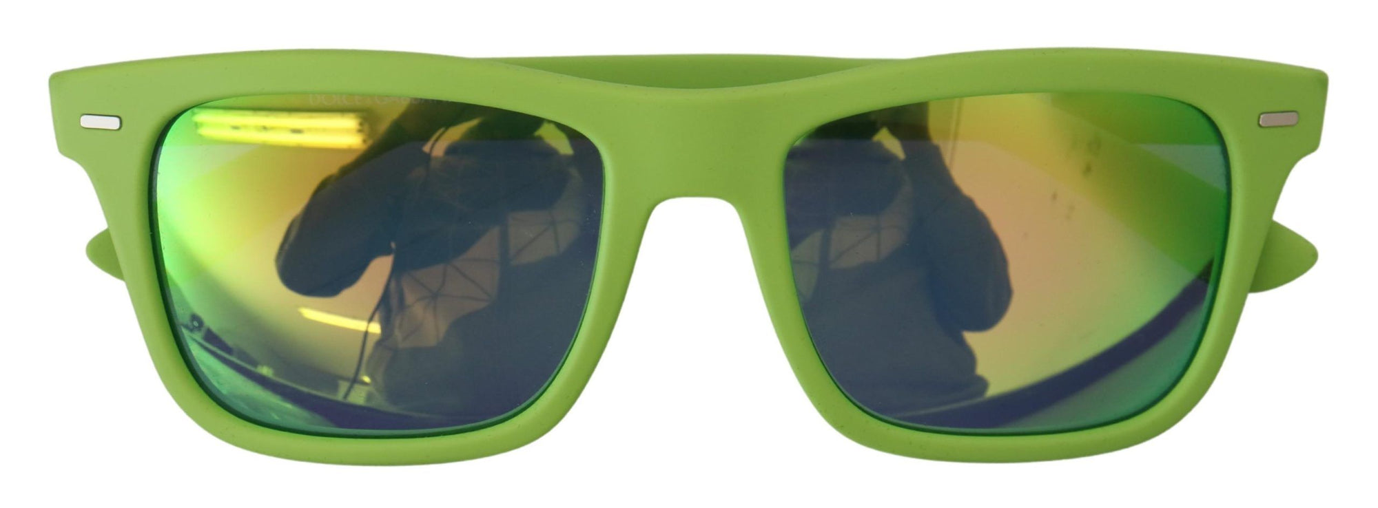 Dolce &amp; Gabbana Acid Green Chic Full Rim Sunglasses