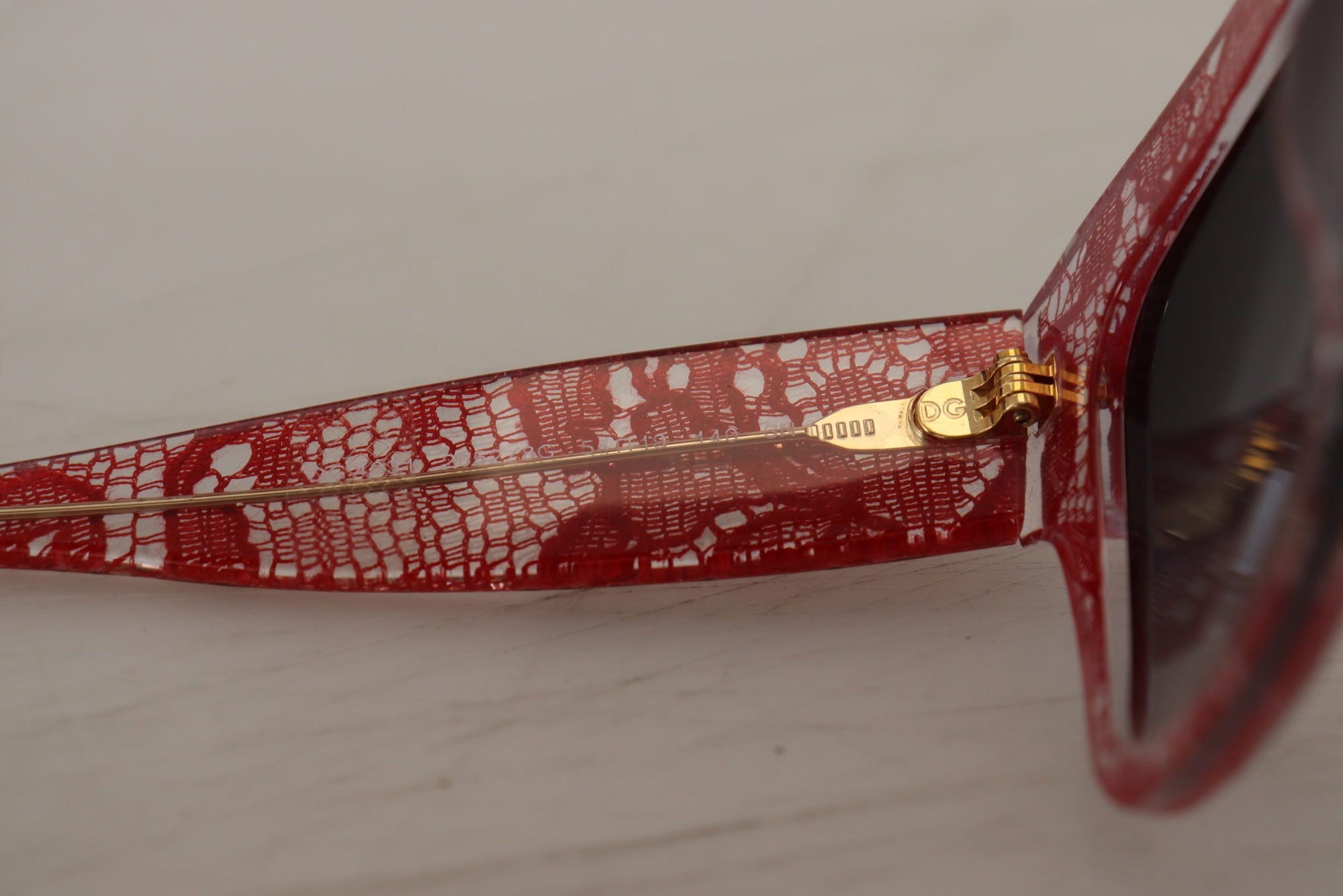 Dolce &amp; Gabbana Chic Sicilian Lace Tinted Sunglasses