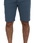 Dolce & Gabbana Elegant Blue Bermuda Shorts - Regular Fit