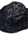 Dolce & Gabbana Elegant Wide Brim Blue Hat