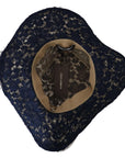 Dolce & Gabbana Elegant Wide Brim Blue Hat