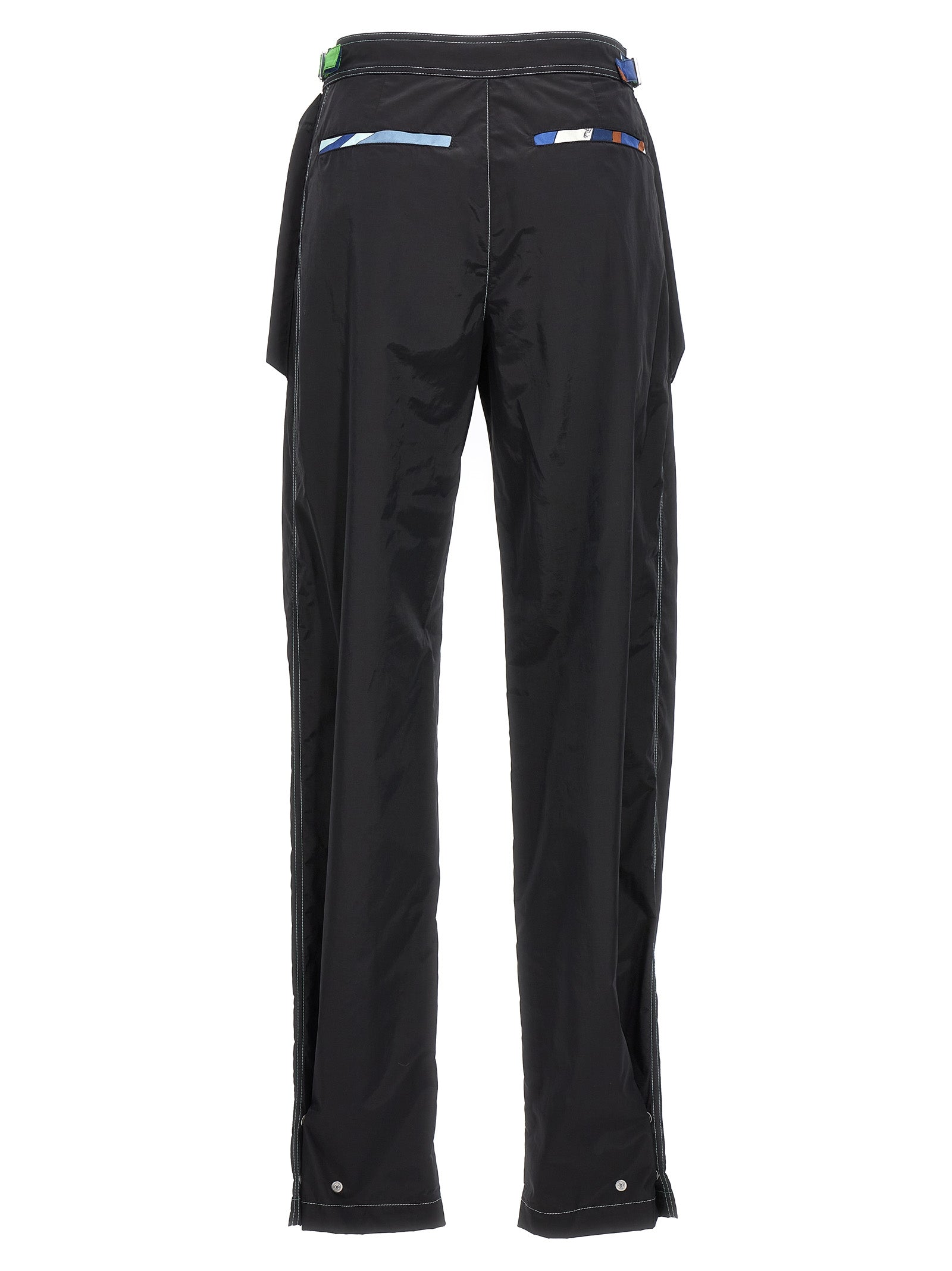 Emilio Pucci Emilio Pucci Logo Nylon Pants
