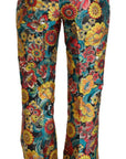 Dolce & Gabbana Elegant Multicolor Woven Pants