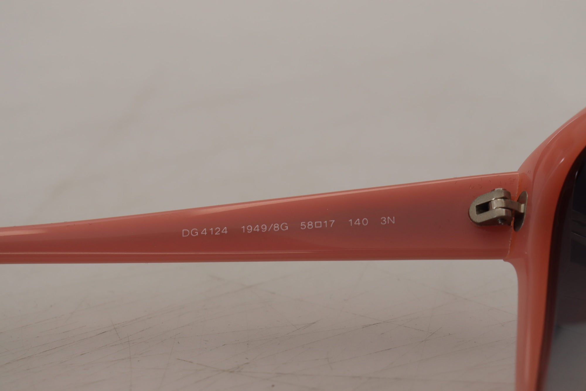 Dolce &amp; Gabbana Elegant Pink Gradient Sunglasses