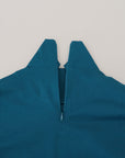 Dolce & Gabbana Elegant Blue Cotton Pullover Sweater