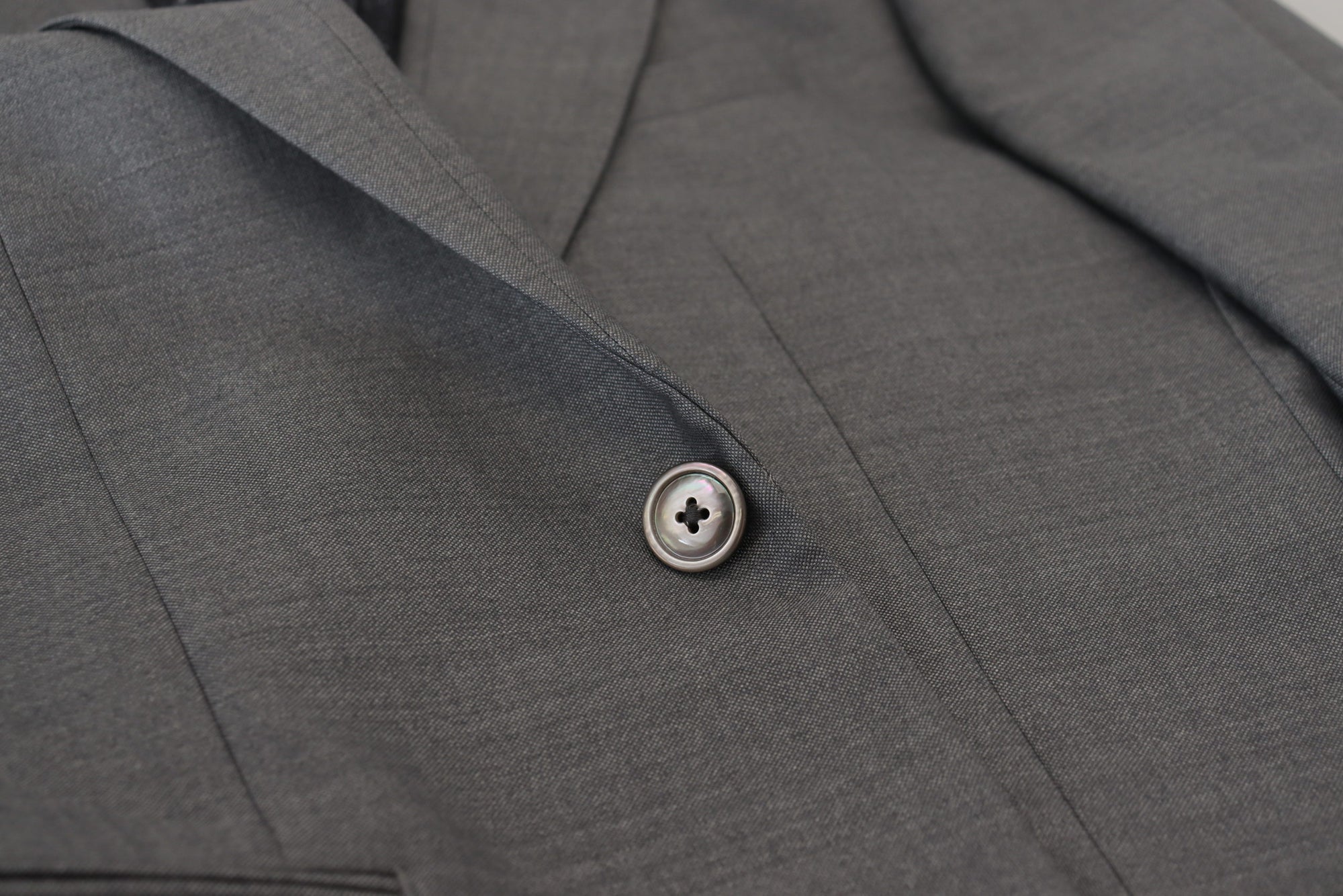 Dolce &amp; Gabbana Elegant Light Gray Sicilia Blazer Jacket