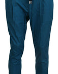 Dolce & Gabbana Casual Blue Chinos Trousers Pants
