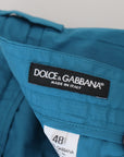 Dolce & Gabbana Casual Blue Chinos Trousers Pants