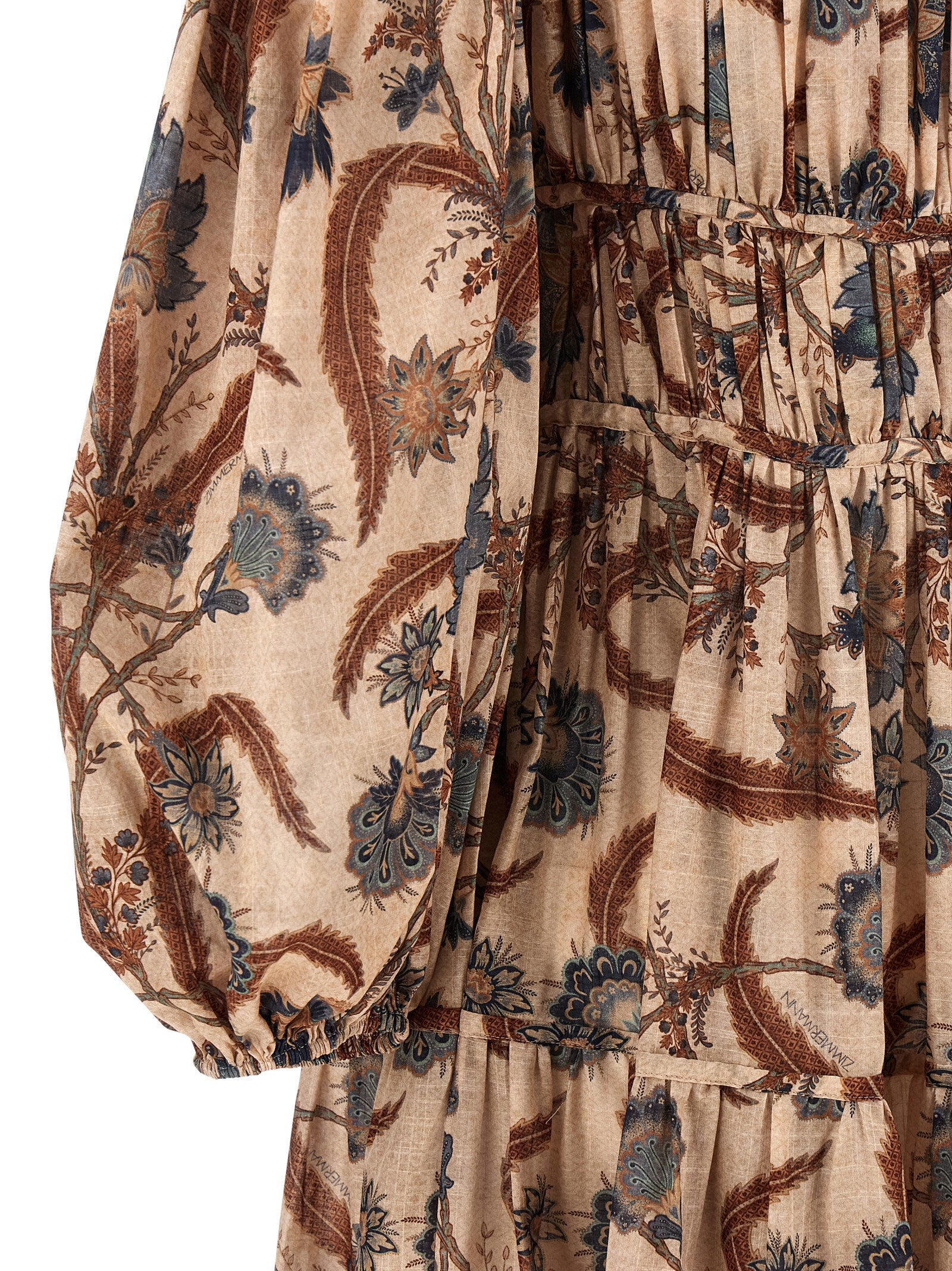 Zimmermann Zimmermann Ascension Tie Billow Maxi Dress