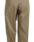 Dolce & Gabbana Elegant High Waist Tapered Trousers