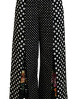 Dolce & Gabbana Elegant High-Waist Polka Dot Pants