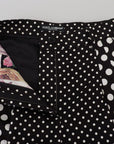 Dolce & Gabbana Elegant High-Waist Polka Dot Pants