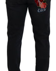 Dolce & Gabbana Chic Black Skinny Denim Jeans