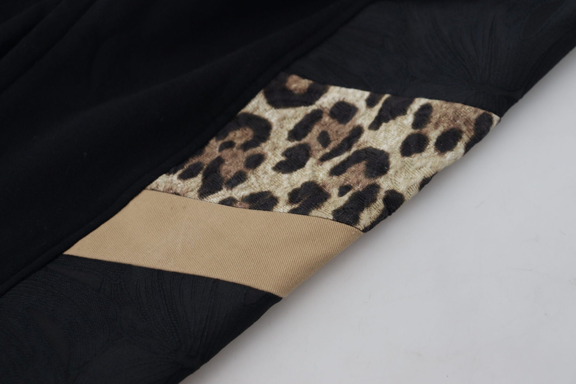 Dolce &amp; Gabbana Elegant Black Jogger Pants for the Modern Man