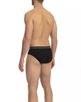 Cavalli Class Black Cotton Men Underwear Pack