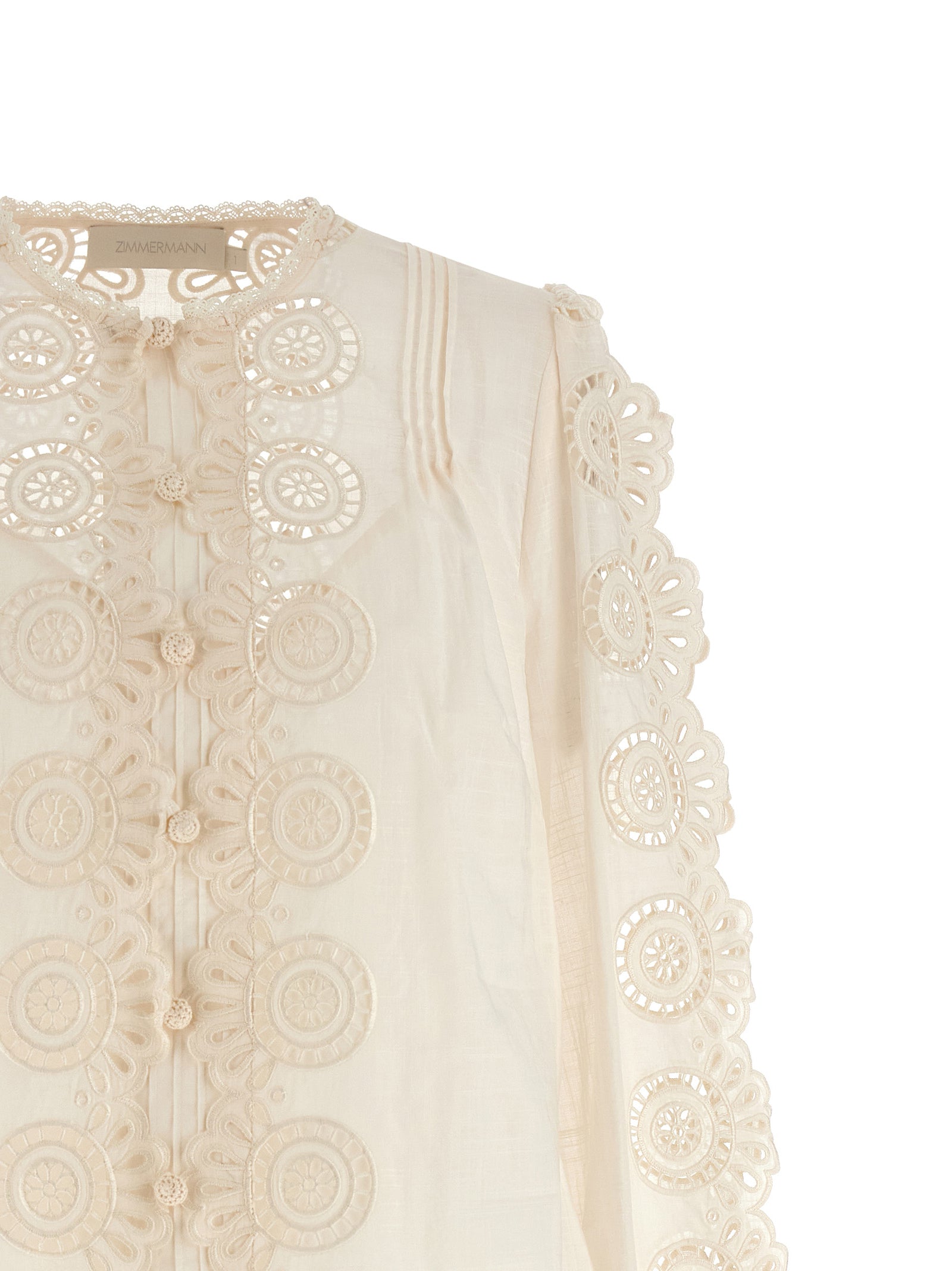 Zimmermann Zimmermann Lucky Embroidered Blouse