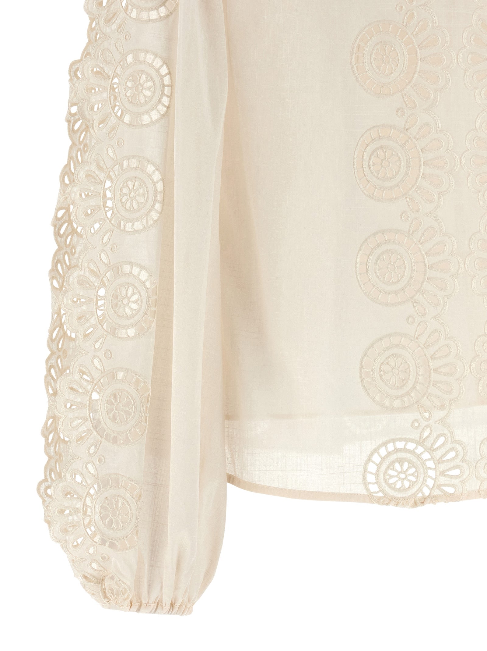 Zimmermann Zimmermann Lucky Embroidered Blouse
