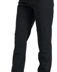 Dolce & Gabbana Elegant High-Waist Tapered Wool Pants
