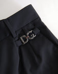 Dolce & Gabbana Elegant High-Waist Tapered Wool Pants