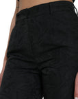 Dolce & Gabbana High Waist Tapered Elegance Pants