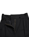 Dolce & Gabbana Elegant High Waist Tapered Wool Pants