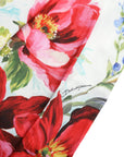 Dolce & Gabbana Floral High Waist Wide Leg Pants