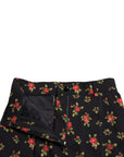 Dolce & Gabbana Elegant High-Waist Floral Tapered Pants