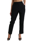 Dolce & Gabbana Elegant High Waist Wool Pants