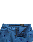 Dolce & Gabbana Crystal Embellished Skinny Denim Jeans