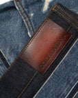 Dolce & Gabbana Chic Skinny Tattered Denim Jeans