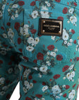 Dolce & Gabbana Chic Floral Skinny Denim Jeans