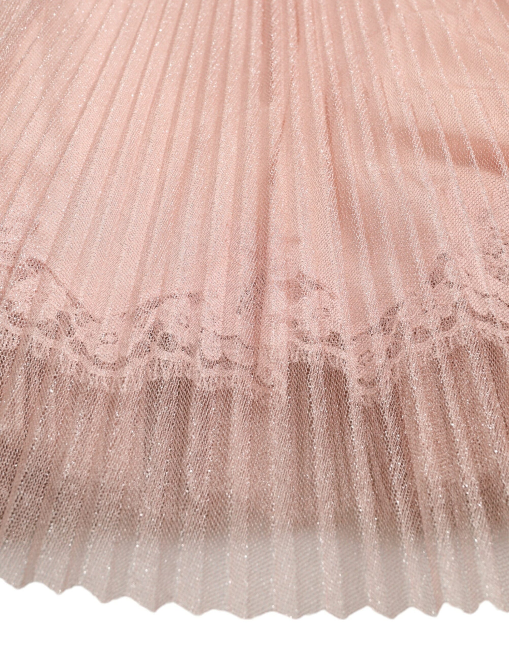 Dolce &amp; Gabbana Elegant Asymmetrical Pink Tulle Dress