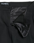 Dolce & Gabbana Elegant High-Waist Tapered Cropped Pants