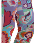 Dolce & Gabbana Enchanting Floral Print High-Waist Leggings