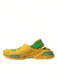 Dolce & Gabbana Chic Rubber Clogs Slippers in Lush Colors